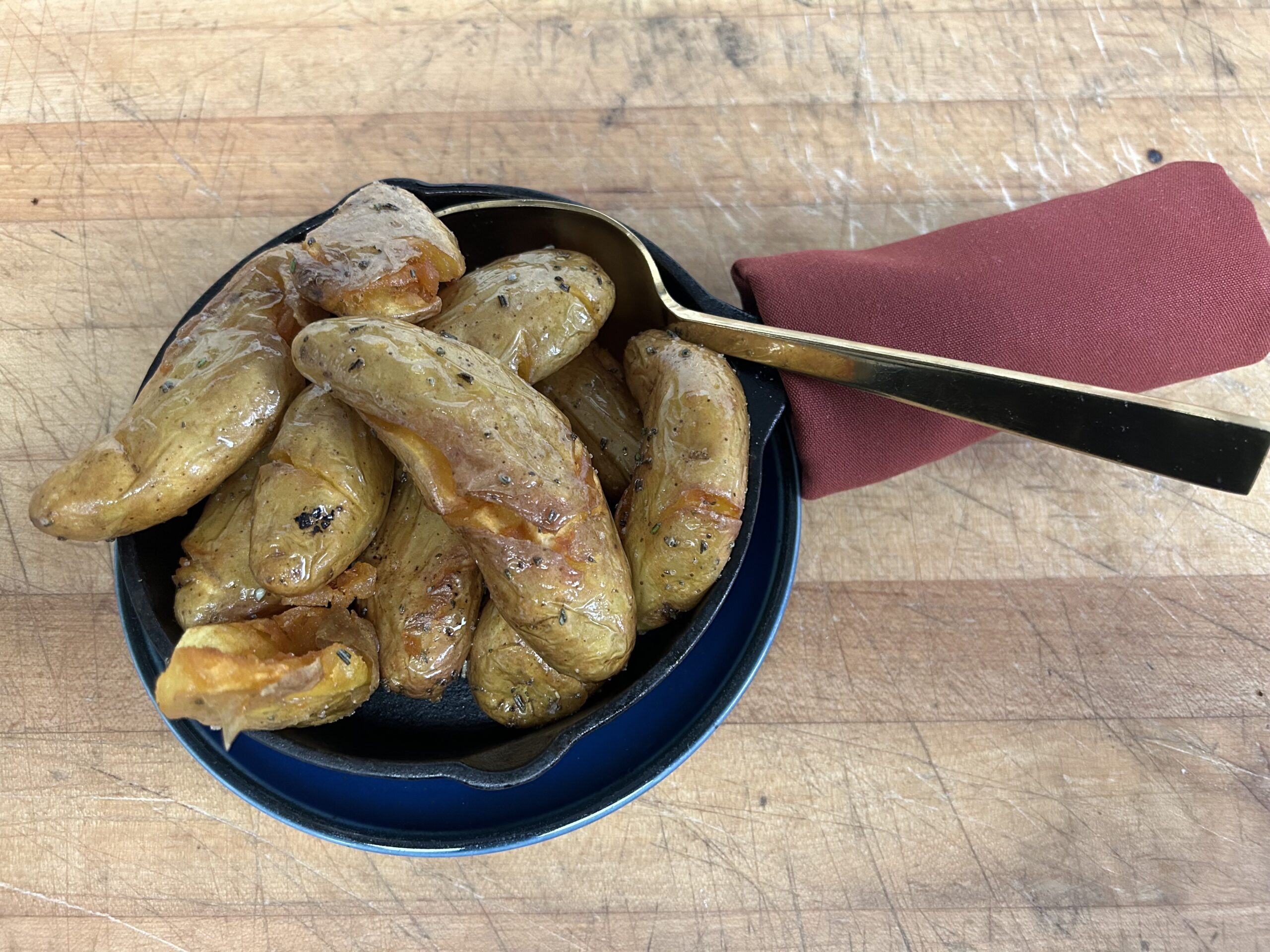 crispy potatoes